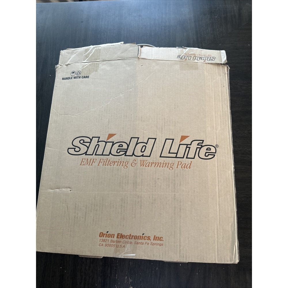 Shield Life EMF Filtering Warming Heating Pad 18x18 Made In Korea